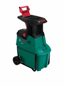 Bosch AXT 25 D Häcksler + Fangbox 53 l + Stopfer (2.500 W, max. Ø 40 mm Schneidekapazität, ca. 175 kg/h Materialdurchsatz) -